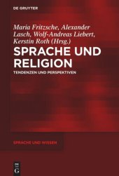 book Sprache und Religion: Tendenzen und Perspektiven