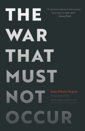 book The War That Must Not Occur