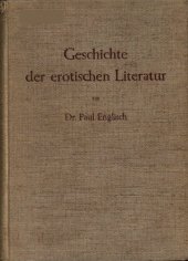 book Geschichte der erotischen Literatur