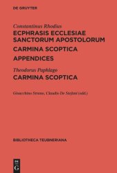 book Descriptio ecclesiae Ss. Apostolorum / Carmina scoptica