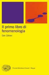 book Il primo libro di fenomenologia