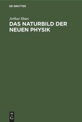 book Das Naturbild der neuen Physik