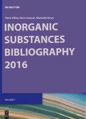 book Inorganic Substances: Bibliography