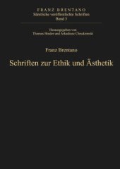 book Sämtliche veröffentlichte Schriften: Band 3 Schriften zur Ethik und Ästhetik