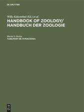 book Handbook of Zoology / Handbuch der Zoologie: Tlbd/Part 58 Hyracoidea