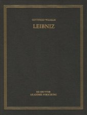 book Sämtliche Schriften und Briefe: Band 25 August 1705 – April 1706