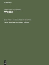 book Werke: Lfg 3 Oratio III contra Arianos