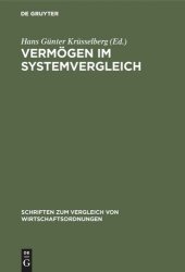 book Vermögen im Systemvergleich