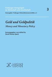 book Geld und Geldpolitik: Money and Monetary Policy