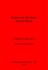 book Studies into the Balts' Sacred Places