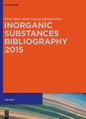 book Inorganic Substances: BIbliography