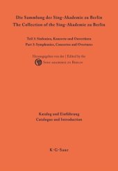 book Musikhandschriften aus der Staatsbibliothek zu Berlin - Preußischer Kulturbesitz und aus der Jagiellonischen Bibliothek Krakau: Katalog und Einführung