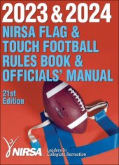 book 2023 & 2024 NIRSA Flag & Touch Football Rules Book & Officials' Manual