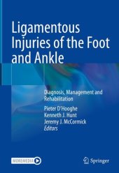 book Ligamentous Injuries of the Foot and Ankle: Diagnosis, Management and Rehabilitation