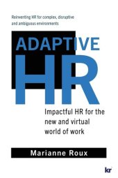 book Adaptive HR: Impactful HR for the New and Virtual World of Work