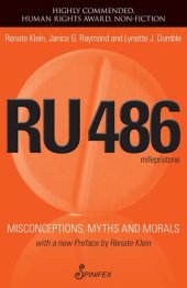 book RU486: Misconceptions, Myths and Morals