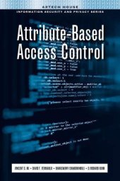 book Attribute-Based Access Control (Artech House Information Security and Privacy)