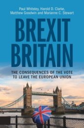 book Brexit Britain: The Consequences of the Vote to Leave the European Union