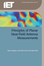 book Principles of Planar Near-Field Antenna Measurements (Electromagnetic Waves)