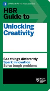 book HBR Guide to Unlocking Creativity