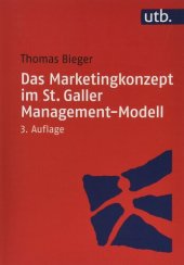 book Das Marketingkonzept im St. Galler Management-Modell