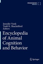 book Encyclopedia of Animal Cognition and Behavior