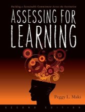 book Assessing for Learning: Building a Sustainable Commitment Across the Institution