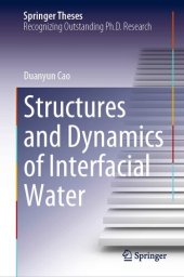 book Structures and Dynamics of Interfacial Water (Springer Theses)