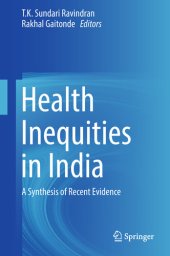 book Health Inequities in India: A Synthesis of Recent Evidence