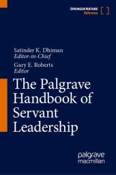 book The Palgrave Handbook of Servant Leadership