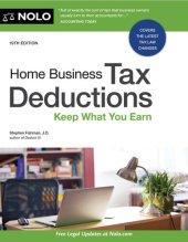 book Home Business Tax Deductions: Keep What You Earn