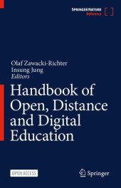 book Handbook of Open, Distance and Digital Education