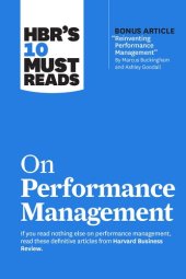 book HBR's 10 Must Reads on Performance Management