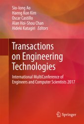 book Transactions on Engineering Technologies: International MultiConference of Engineers and Computer Scientists 2017