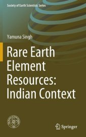 book Rare Earth Element Resources: Indian Context (Society of Earth Scientists Series)