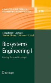 book Biosystems Engineering I: Creating Superior Biocatalysts