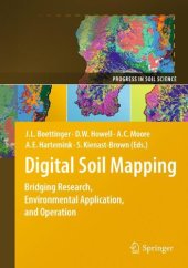 book Digital Soil Mapping: Bridging Research, Environmental Application, and Operation