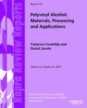 book Polyvinyl Alcohol : Materials, Processing and Application