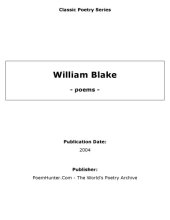 book Wiliam Blake Poems