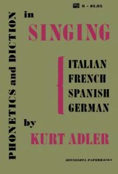 book Phonetics and Diction in Singing