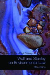 book Wolf and Stanley on Environmental Law 4 e