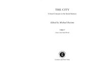 book The City: Critical Concepts in the Social Sciences. Volume 5: Cities in the Third World