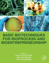 book Basic Biotechniques for Bioprocess and Bioentrepreneurship