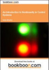 book An Introduction to Nonlinearity in Control Systems