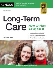 book Long-Term Care: How to Plan & Pay for It