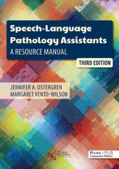 book Speech-Language Pathology Assistants: A Resource Manual