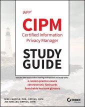 book IAPP CIPM Certified Information Privacy Manager Study Guide