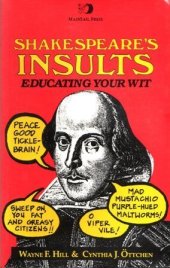 book Shakespeare's Insults: Educating Your Wit