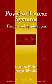 book Positive Linear Systems: Theory and Applications