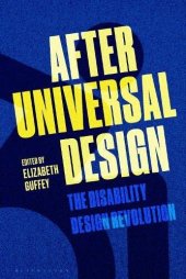 book After Universal Design: The Disability Design Revolution